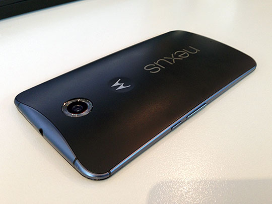 Nexus 6 back
